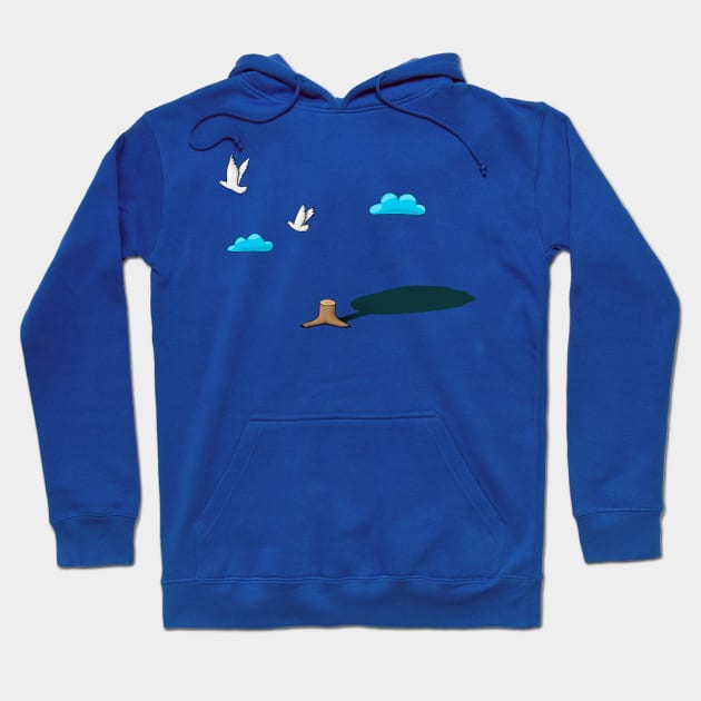 immigration freedom pigeon Hoodie by Akman